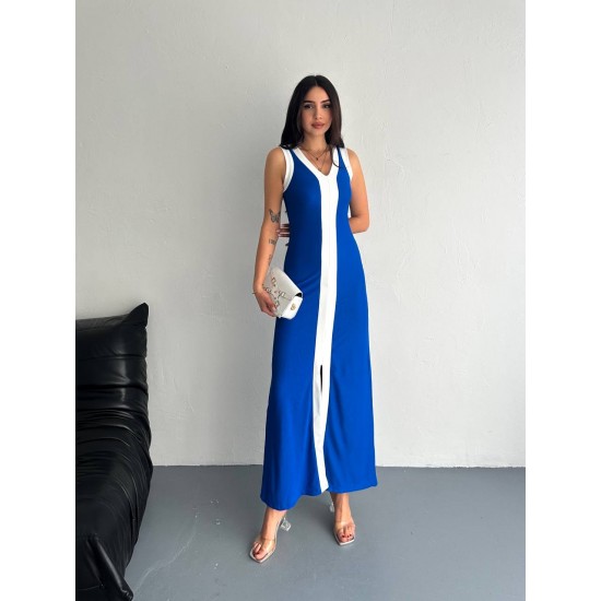 224968 TOPTAN SAKS ELBİSE