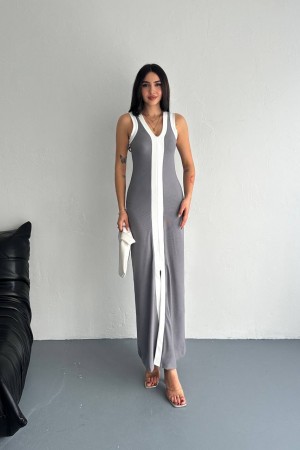 224969 Grey DRESS