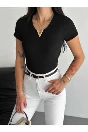 224993 TOPTAN SİYAH BLUZ