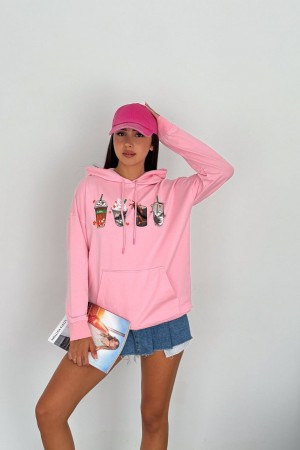 225000 TOPTAN PEMBE SWEAT