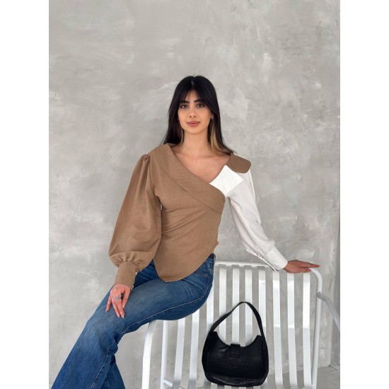 225016 TOPTAN RENKLİ BLUZ