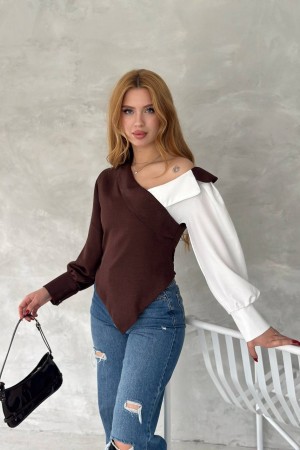 225019 TOPTAN RENKLİ BLUZ