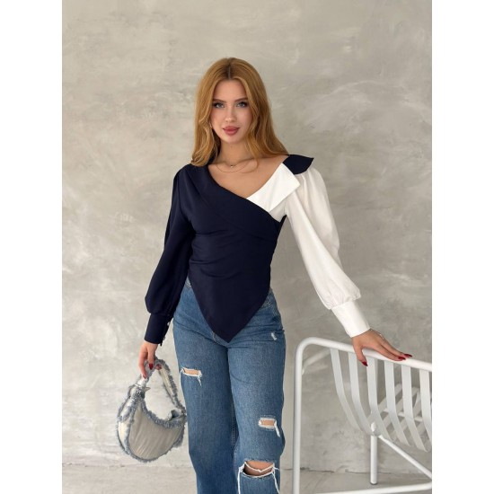 225020 TOPTAN RENKLİ BLUZ