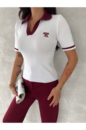 225030 TOPTAN BEYAZ BLUZ