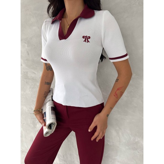 225030 TOPTAN BEYAZ BLUZ