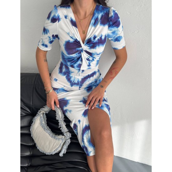 225036 patterned DRESS