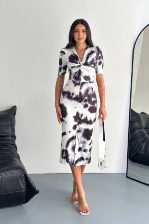 225039 patterned DRESS