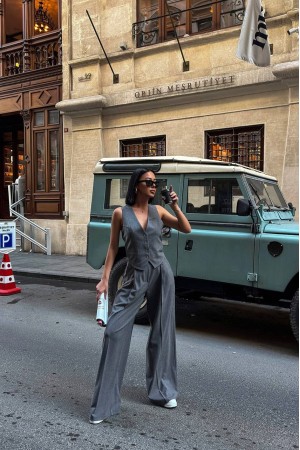 225049 TOPTAN FÜME PANTOLON TAKIM