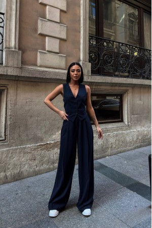 225050 TOPTAN LACİVERT PANTOLON TAKIM