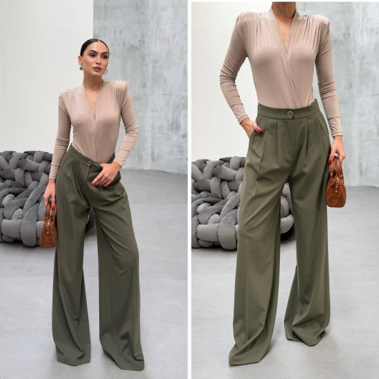 225064 khaki TROUSERS