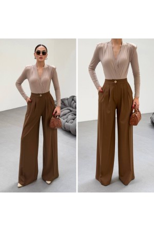225066 TOPTAN KAHVE PANTOLON