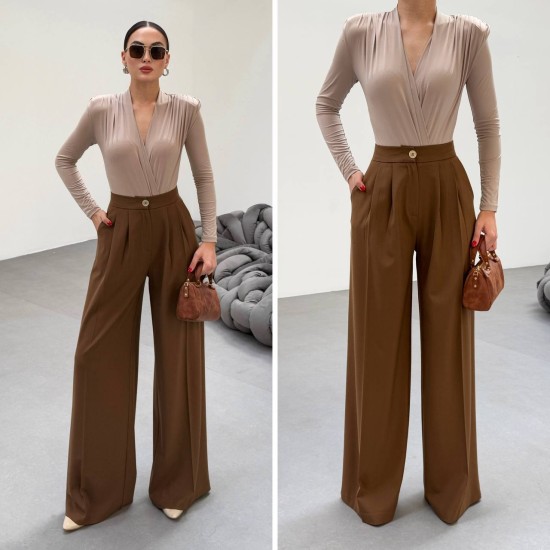 225066 TOPTAN KAHVE PANTOLON