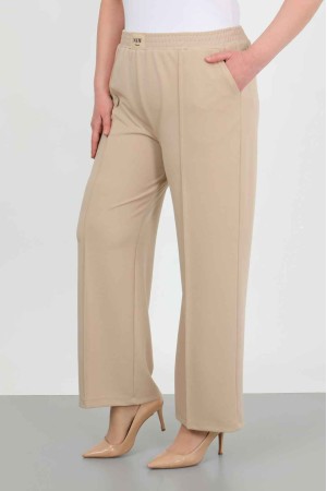225258 TOPTAN BEJ PANTOLON