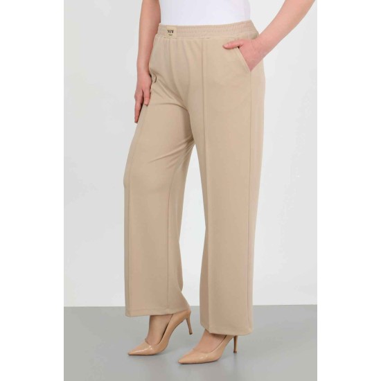 225258 TOPTAN BEJ PANTOLON