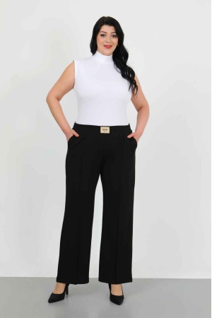 225260 TOPTAN SİYAH PANTOLON