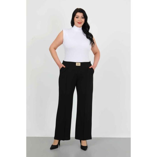 225260 TOPTAN SİYAH PANTOLON