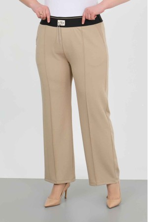 225262 TOPTAN BEJ PANTOLON