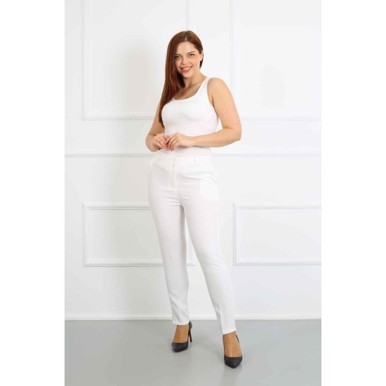 225299 TOPTAN BEYAZ PANTOLON