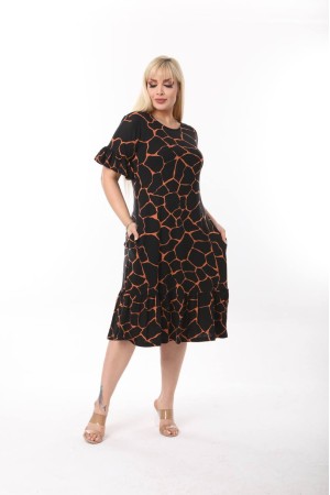 225326 patterned DRESS