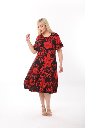225328 patterned DRESS