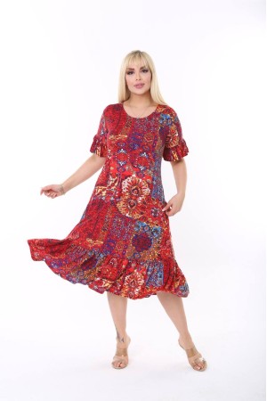 225331 patterned DRESS
