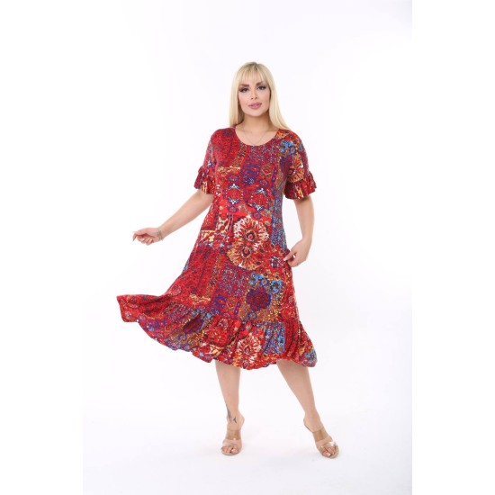 225331 patterned DRESS