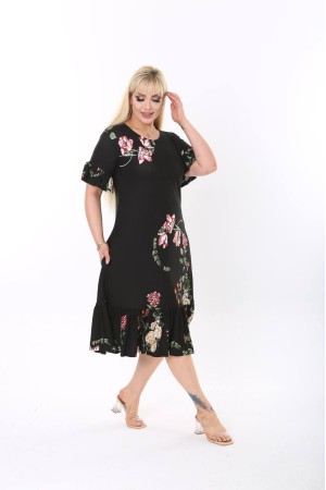 225333 patterned DRESS