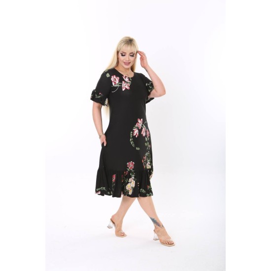 225333 patterned DRESS
