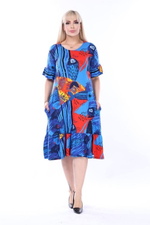 225337 patterned DRESS