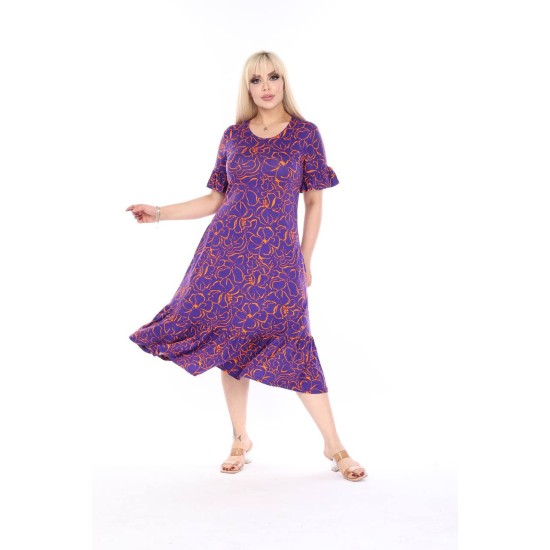 225341 patterned DRESS