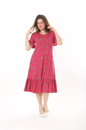 225343 patterned DRESS