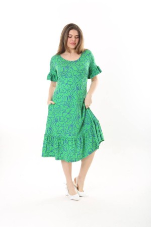 225345 patterned DRESS