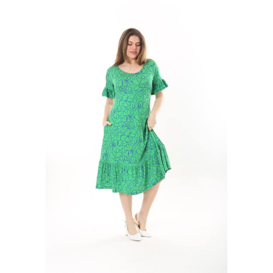 225345 patterned DRESS