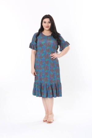 225348 patterned DRESS