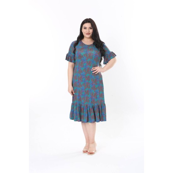 225348 patterned DRESS