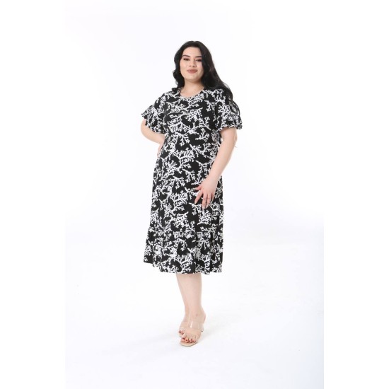 225354 patterned DRESS