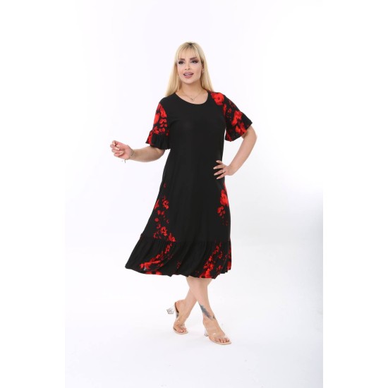 225355 patterned DRESS