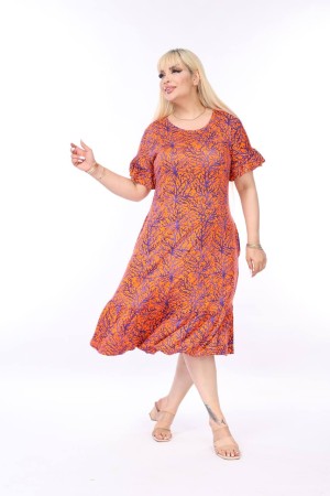 225356 patterned DRESS