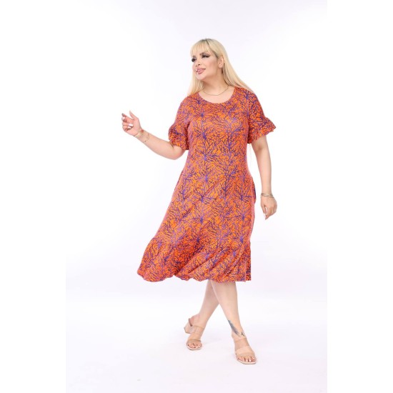 225356 patterned DRESS