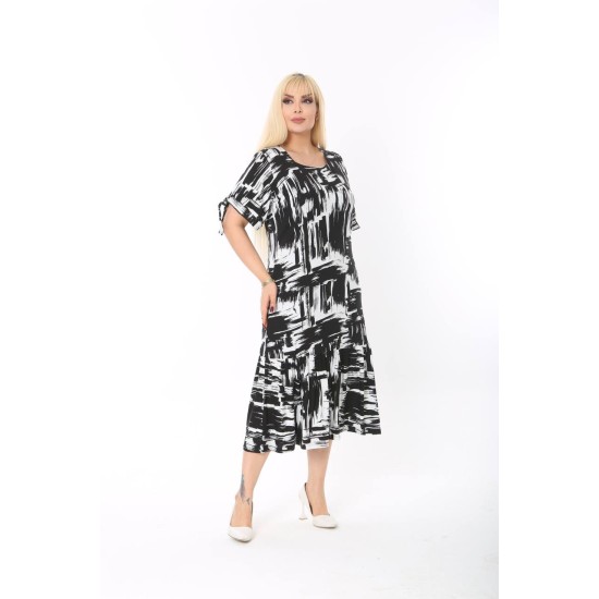 225360 patterned DRESS