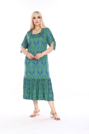225368 patterned DRESS