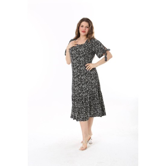 225372 patterned DRESS