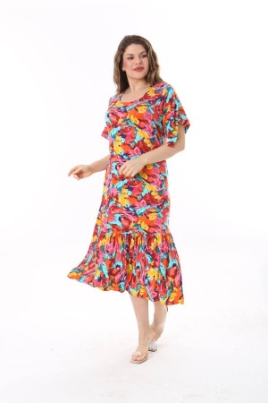 225374 patterned DRESS