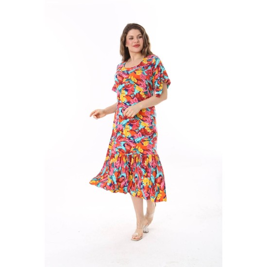 225374 patterned DRESS