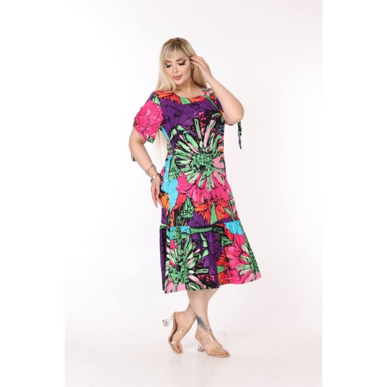 225377 patterned DRESS