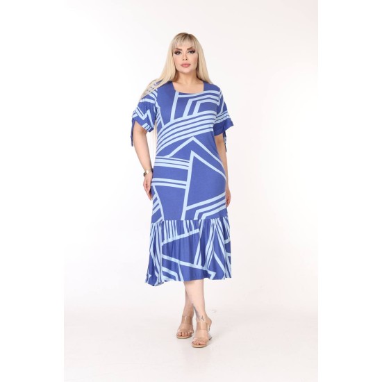 225378 patterned DRESS