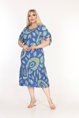 225381 patterned DRESS