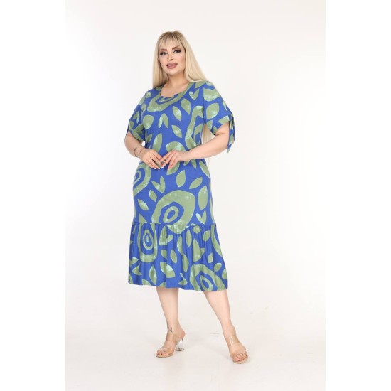 225381 patterned DRESS