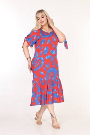 225384 patterned DRESS