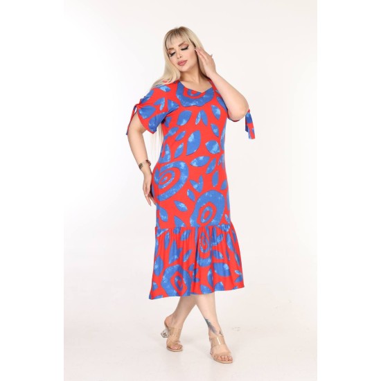 225384 patterned DRESS